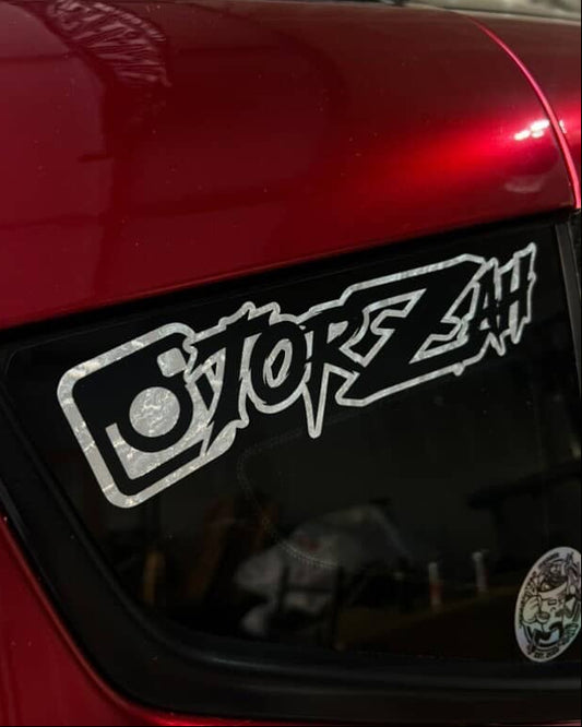 Double Layer Social Tag Decal