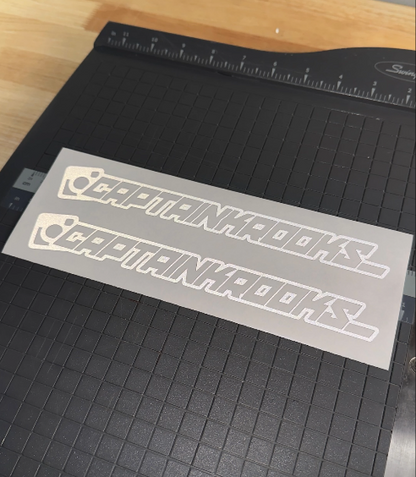 Single Layer Social Tag Decal