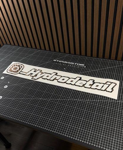 Double Layer Social Tag Decal