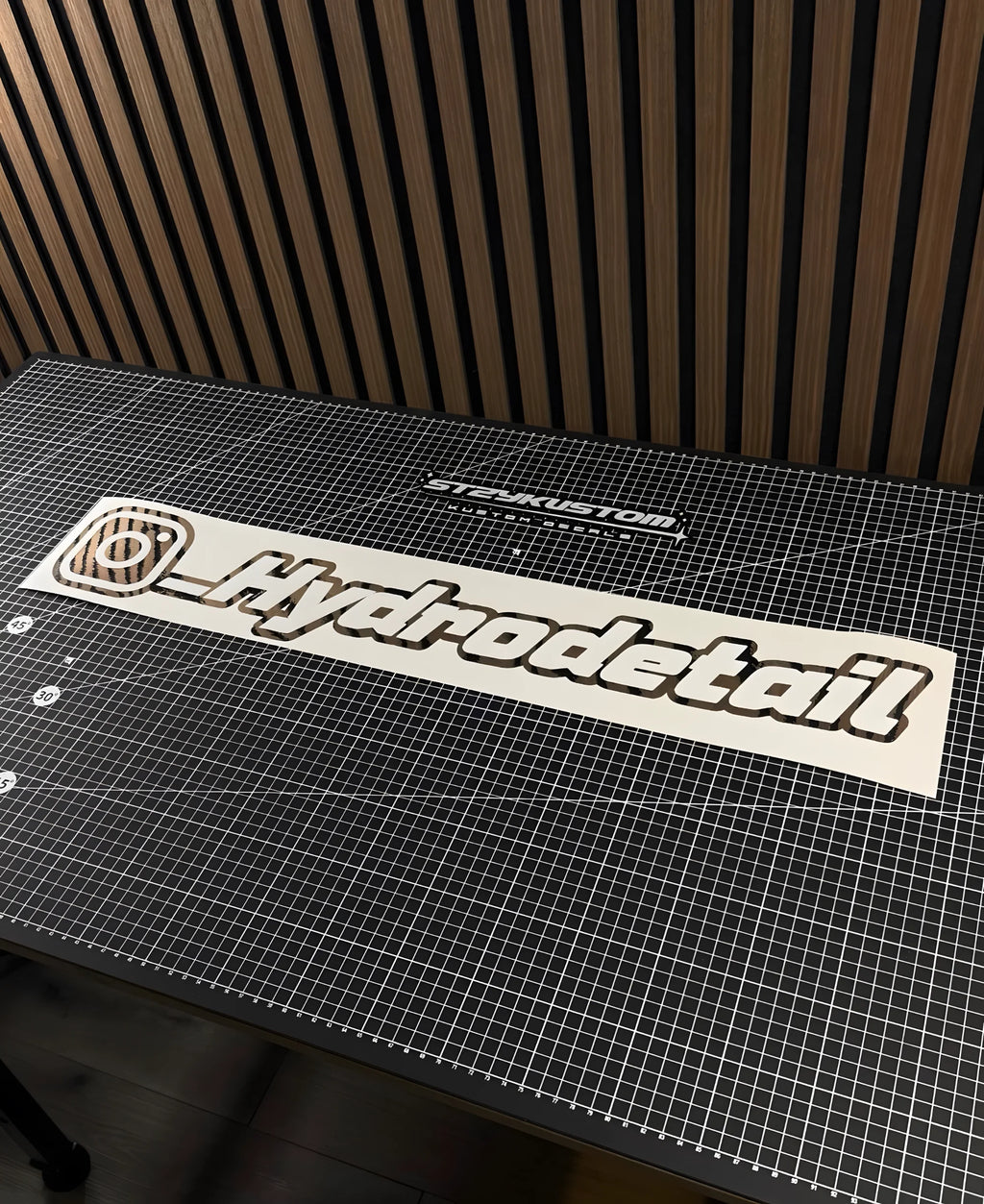 Double Layer Social Tag Decal