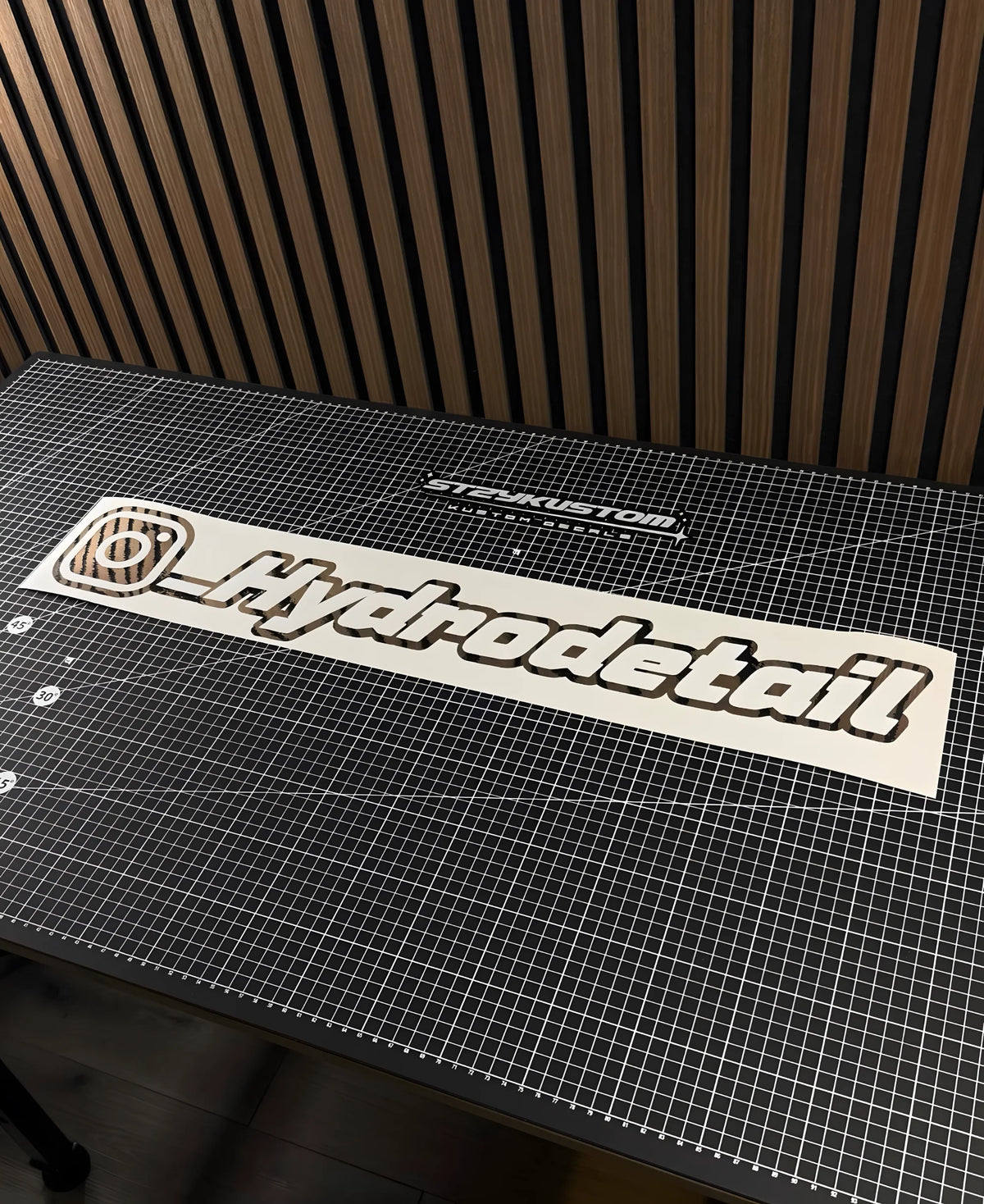 Double Layer Social Tag Decal