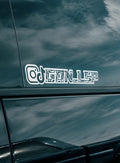 Engrave Social Tag Decal